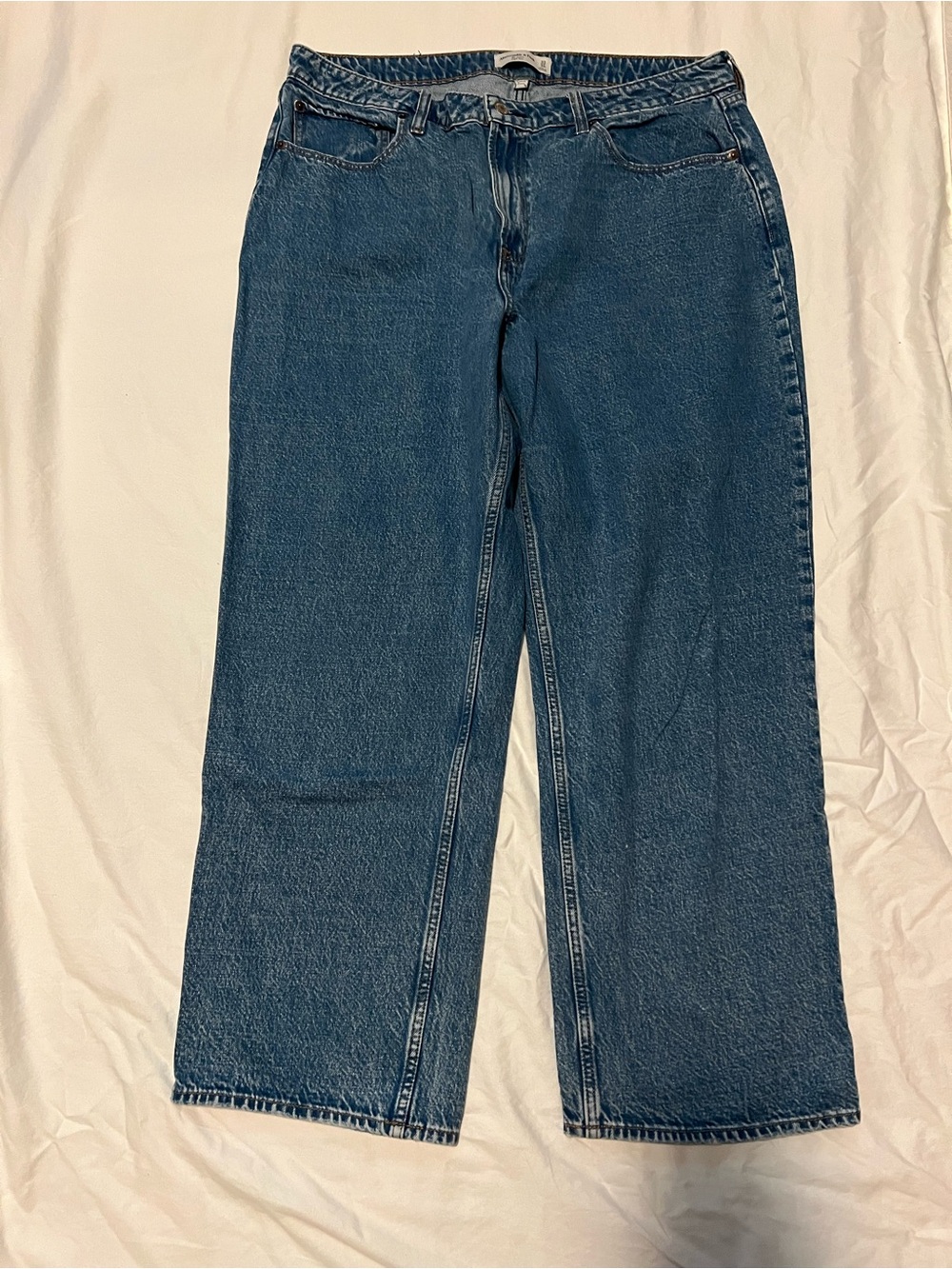 Abercrombie Curve Love Loose High Rise Jeans